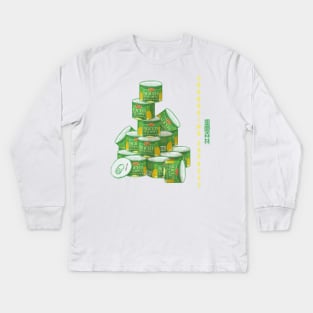 Chungking Express Pineapples Kids Long Sleeve T-Shirt